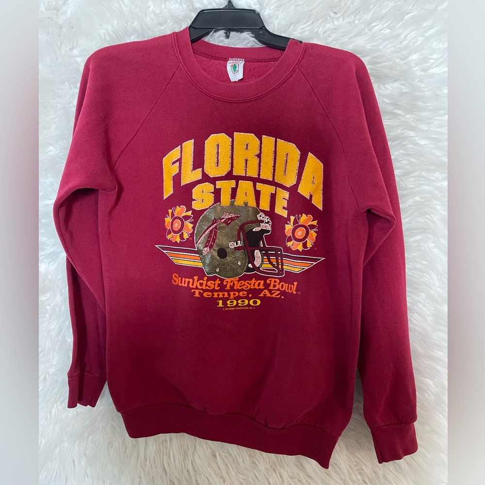 Florida State Seminoles VINTAGE Sunkist Fiesta Bowl
1990 Women’s Sweatshirt-L